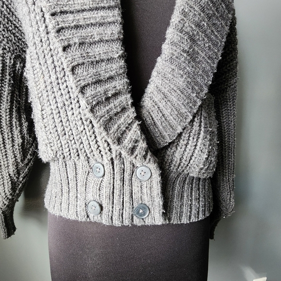 Anthropologie Chunky Deep V Cardigan - Picture 5 of 8
